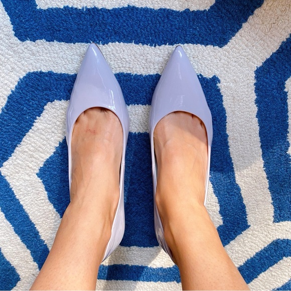 💜 GRACELAND LAVENDER POINTED TOE HEELS! - Picture 3 of 15